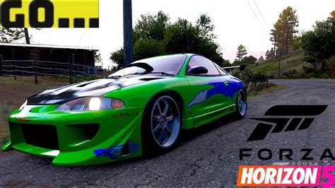 1995 Mitsubishi ECLIPSE GSX Brian O Conner Forza Horizon 5 YouTube