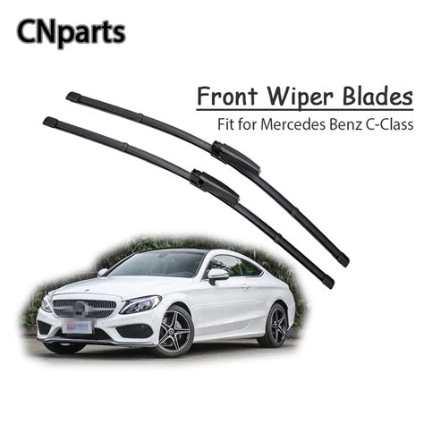 CNparts Car Windshield Soft Rubber Front Wiper Blades Arm Kit For