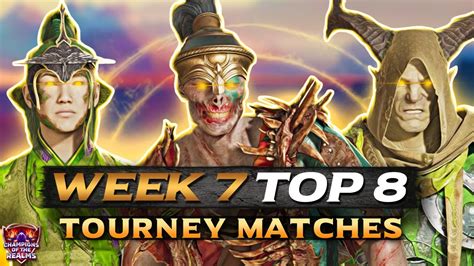 Champions Of The Realms S Mk Week Top Tournament Matches