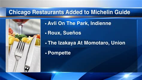 Chicago Michelin Star restaurants: 7 spots added to guide - ABC7 Chicago