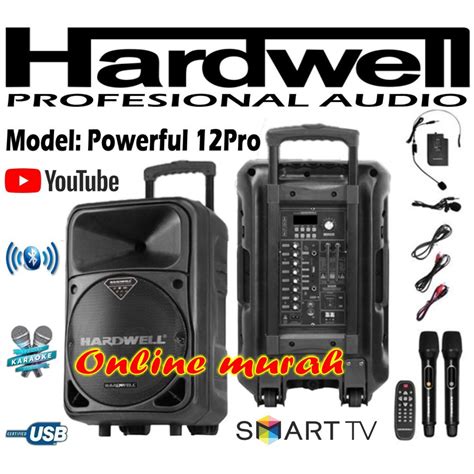 Jual Speaker Portable Hardwell Powerful Pro Original Inch