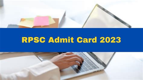 Rpsc Assistant Professor Admit Card Released At Rpsc Rajasthan Gov