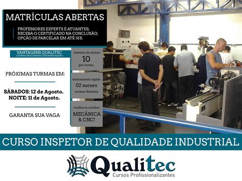 Qualitec Cursos Profissionalizantes Curso Operador De Máquinas