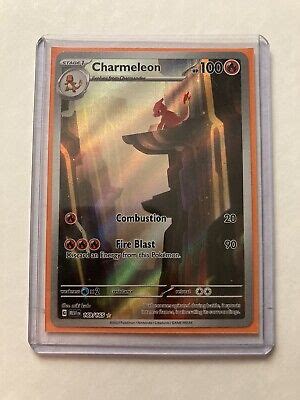 Charmeleon Full Art Rare Holo Foil Pokemon Mint Card Ebay