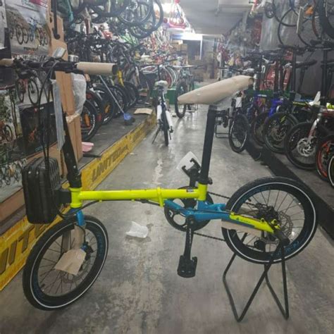 Promo Sepeda Lipat 16 Inch Avand Re Arm Ix Chromoly 9 Sped Hydraulic