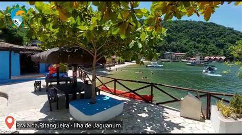 Praia Da Pitangueira Na Ilha De Jaguanum YouTube