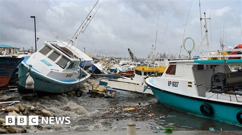 In Pictures Hurricane Beryl Devastates Caribbean Islands Bbc News