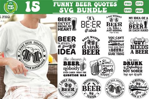 Beer Svg Bundle Funny Beer Quotes Svg Graphic By Design Dynamo Gallery · Creative Fabrica