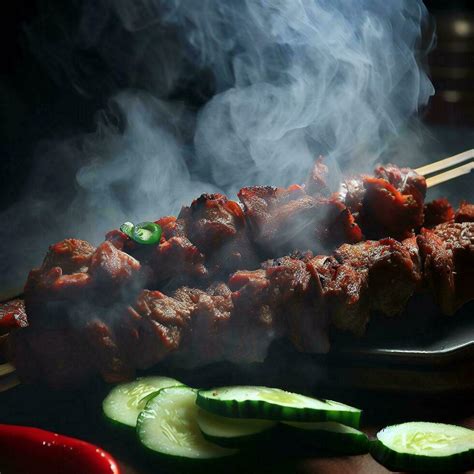 Tempting Shish Kebab by Generative AI 30495166 Stock Photo at Vecteezy