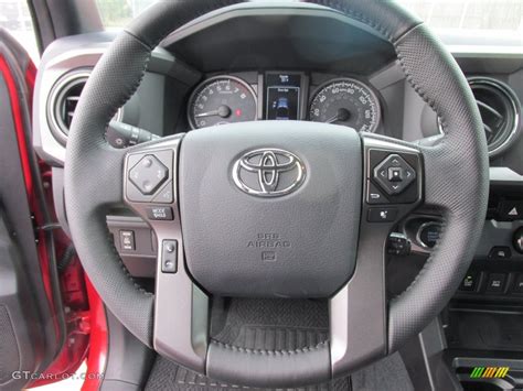 2016 Toyota Tacoma Trd Off Road Double Cab Trd Graphite Steering Wheel Photo 110023188