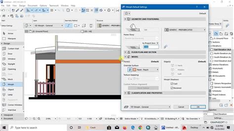 Modelling Slanting Walls Using The Morph Tool In Archicad Youtube