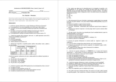 Examen 2010 preguntas y respuestas Introducción a la MICROECONOMÍA