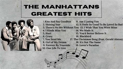 The Manhattans Greatest Hits Album YouTube