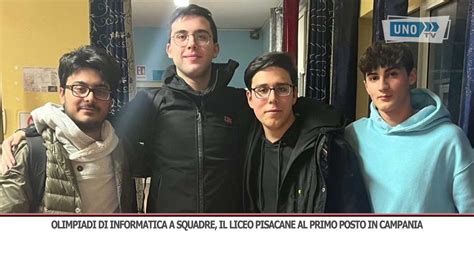 Srv Liceo Pisacane Olimpiadi Informatica Youtube