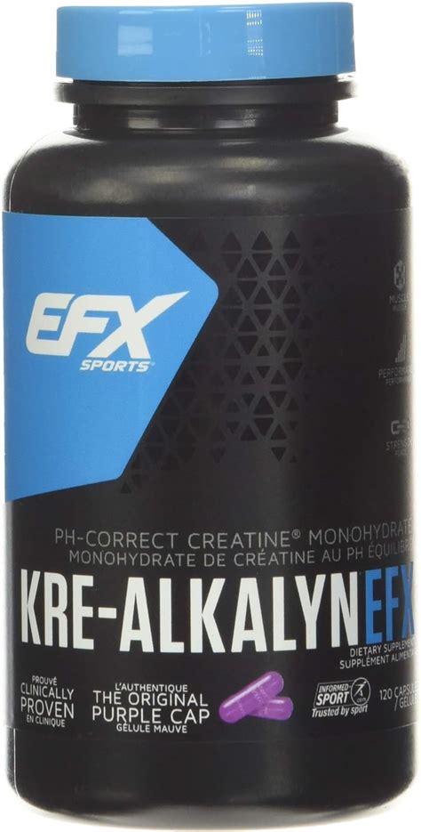 EFX Sports Kre Alkalyn PH Correct Creatine Monohydrate Informed