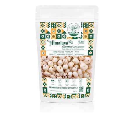 Himalaya Makhana Raw Jumbo Premium Handpicked Thehimalayafood