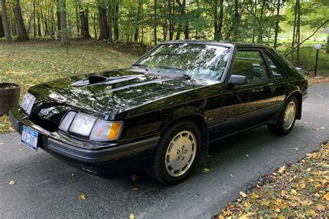 1986 Ford Mustang SVO With 19k Miles Just One Owner Up For Auction