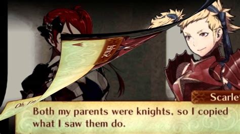 Fire Emblem Fates Birthright Support Dialogue C Female Main