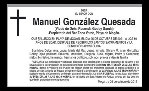 Manuel González Quesada Canarias7