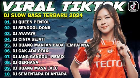 DJ SLOW FULL BASS TERBARU 2024 DJ QUEEN PENTOL X DJ SENGGOL DONK