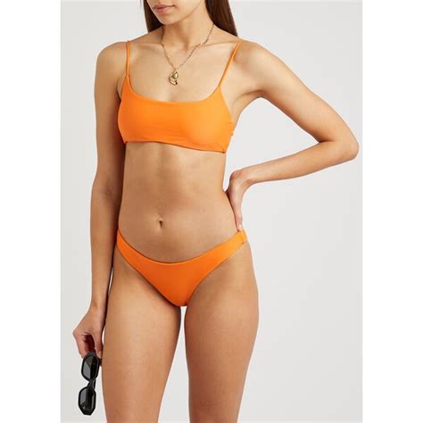 Buy Jade Swim Jade Swim Most Wanted Orange Bikini Briefs Amber At