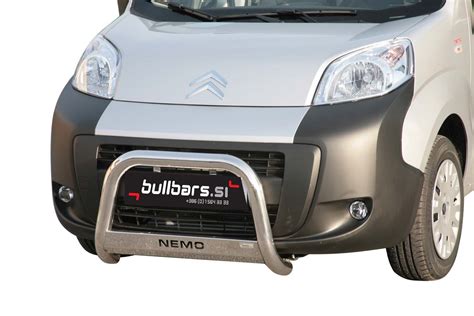 EU INOX bull bar fi63 z napisom NEMO Citroen Nemo 2008 Kogovšek