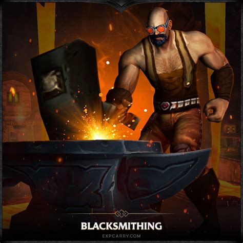 Blacksmithing Profession Boost Wow Cataclysm Classic