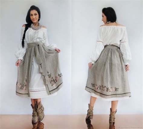 Натуральные ткани. Лён. Хлопок. | Fashion dresses, Embroidery fashion ...