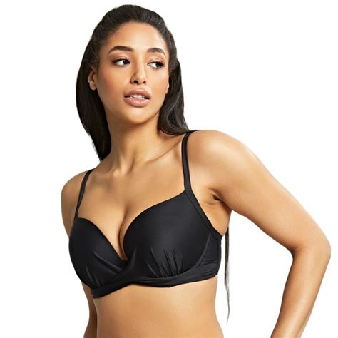 Plavky vrchní díl PANACHE SWIM SERENITY PLUNGE BIKINI NOIR Caresse BraExpert