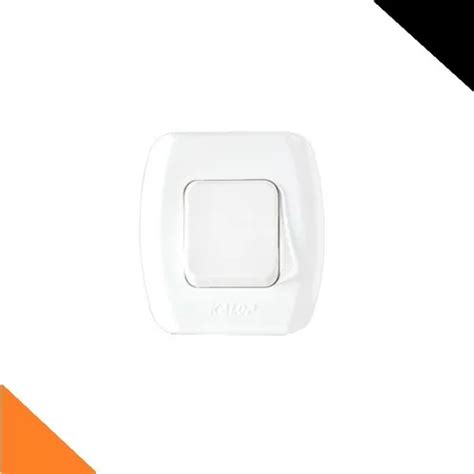 Llave De Luz Kalop Tekna 1 Punto Blanca