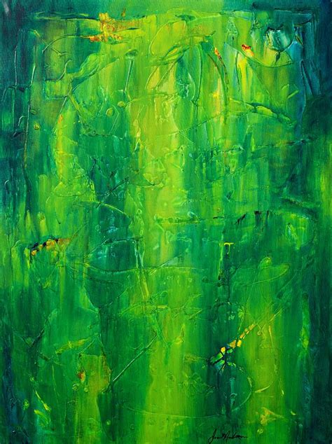 Emerald Painting By Joanie Anderson Pixels