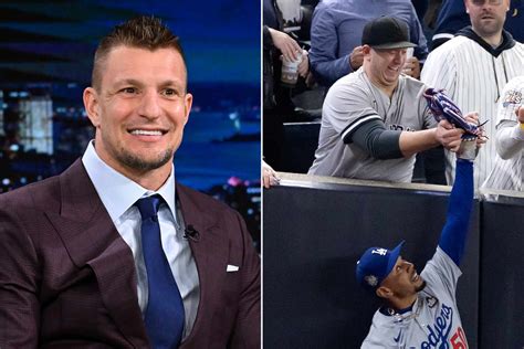 Rob Gronkowski Went To College With Ejected Yankees Fan