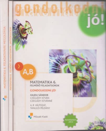 Libri Antikv R K Nyv Db Gondolkodni J K Tet Matematika