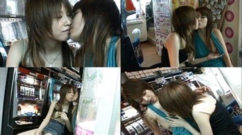 Tranny And A Girl Are Horny In The Arcade Het Part High Resolution Japanese Hot