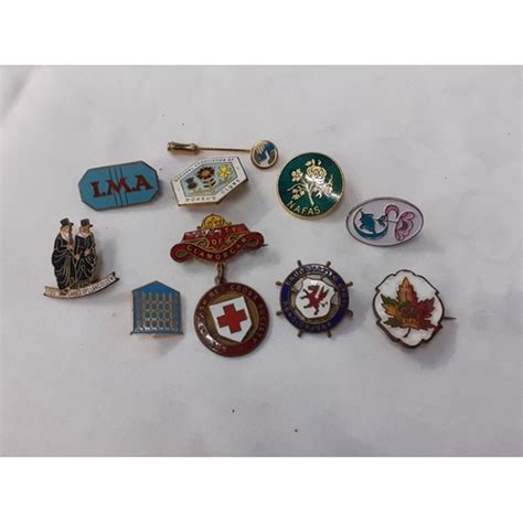 Quantity Of Assorted Pin Badges