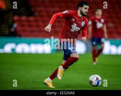 Watford UK 16th Jan 2021 Harry Toffolo Of Huddersfield Town During