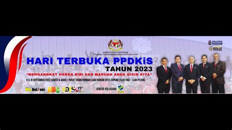 SIARAN LANGSUNG MAJLIS APRESIASI HARI TERBUKA PPD KiS TAHUN 2023 YouTube