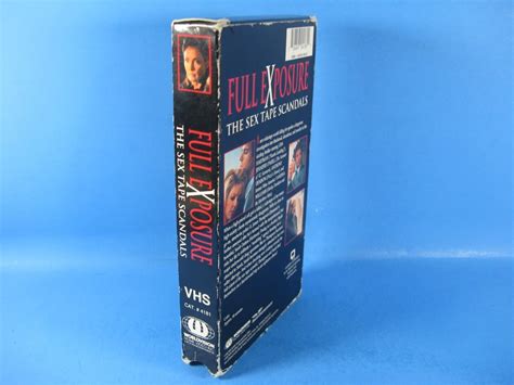 FULL EXPOSURE THE SEX TAPE SCANDALS VHS TAPE 1989 VHS Tapes