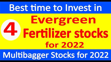 Best Time To Invest In Evergreen Fertilizer Stocks Youtube