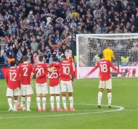 Watch Man Utd Star Casemiro Scream Penalty Shoot Out Advice At David De