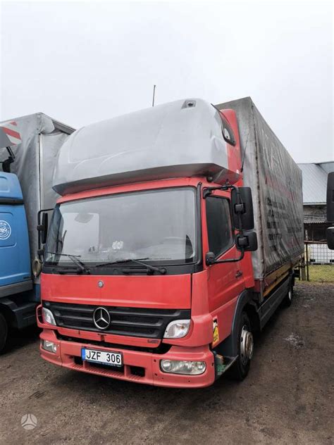 Mercedes Benz Atego Bortiniai Su Tentu M A