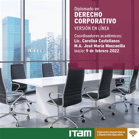 Diplomado En Derecho Corporativo Versi N En L Nea Posgrados Itam