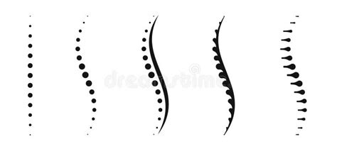 Spinal Cord Vector Icons Spine Icon Set Simple Set Of Spine Vector