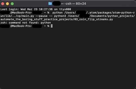 How Can I Fix The Zsh Command Not Found Python Error Macos