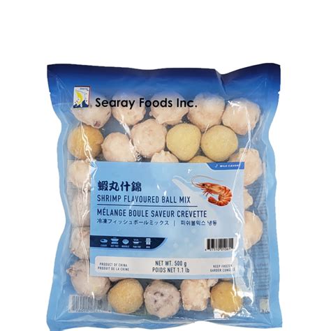 Shrimp Flavoured Ball Mix Searay Foods Inc