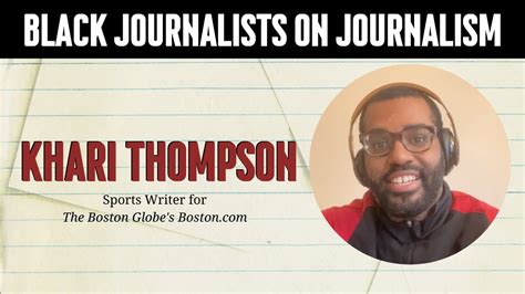 Khari Thompson On Covering Boston Sports Deion Sanders And More YouTube