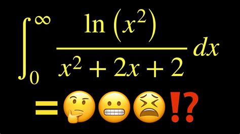 ∫lnx²x² 2x 2 Dx 0 ∞ Solve Without Using Integration By Parts Youtube