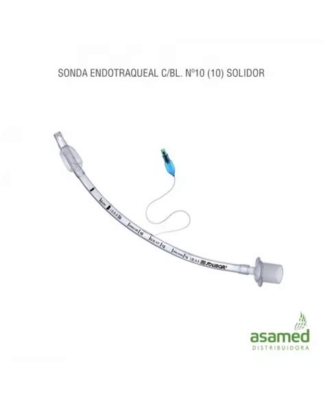 SONDA ENDOTRAQUEAL BALAO Nº10 SOLIDOR