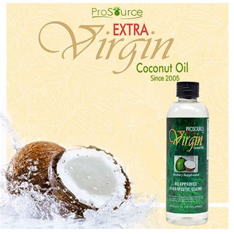 Prosource Extra VCO Virgin Coconut Oil 250ml Lazada PH