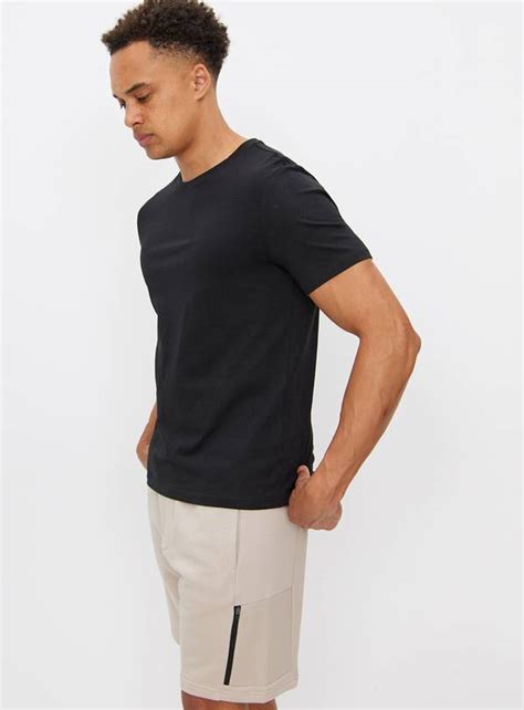 Buy Black Plain Core Short Sleeve T Shirt Xxxl T Shirts And Polos Tu